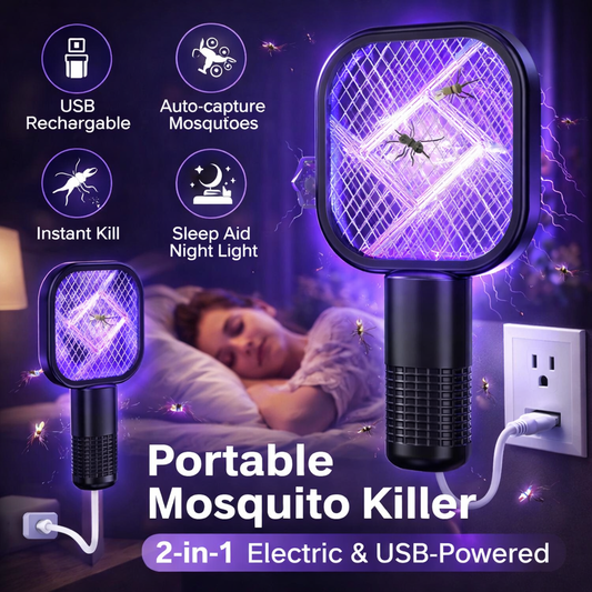 Electric Mini USB rechargable Mosquito Killer Racquet| Portable mosquito killer for home and office use