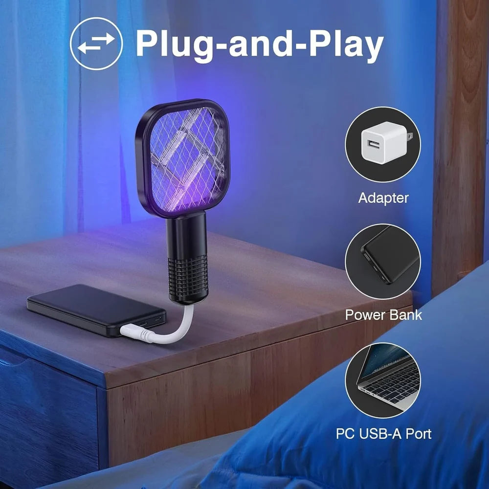 Electric Mini USB rechargable Mosquito Killer Racquet| Portable mosquito killer for home and office use