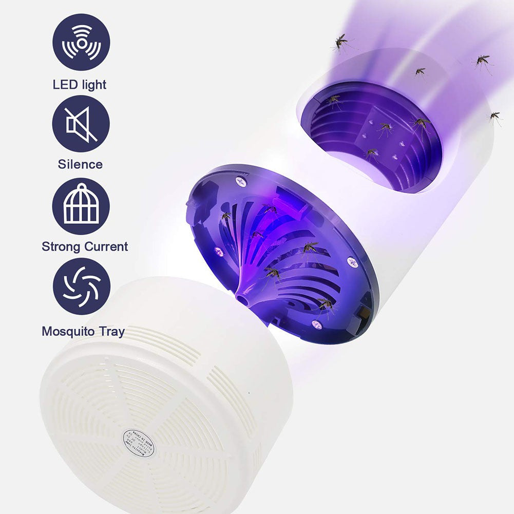 Mosquito Killer Lamp – Electric UV Trap | Rechargeable Insect Killer Light (Big Size) 🦟⚡