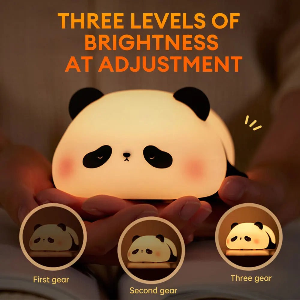 Cute Panda Rechargeable Lamp – Soft Night Light for Kids & Peaceful Sleep