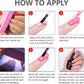 Mini UV LED Nail Lamp 6W – Fast Drying Gel Polish Light with Timer 💅✨