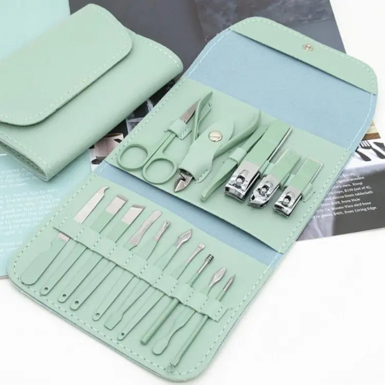 Premium 16-Piece Nail Care Kit-Manicure & Pedicure Tool Set