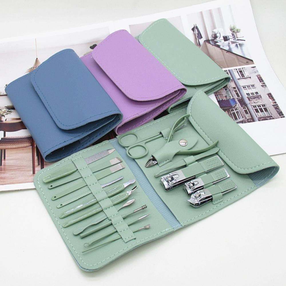 Premium 16-Piece Nail Care Kit-Manicure & Pedicure Tool Set